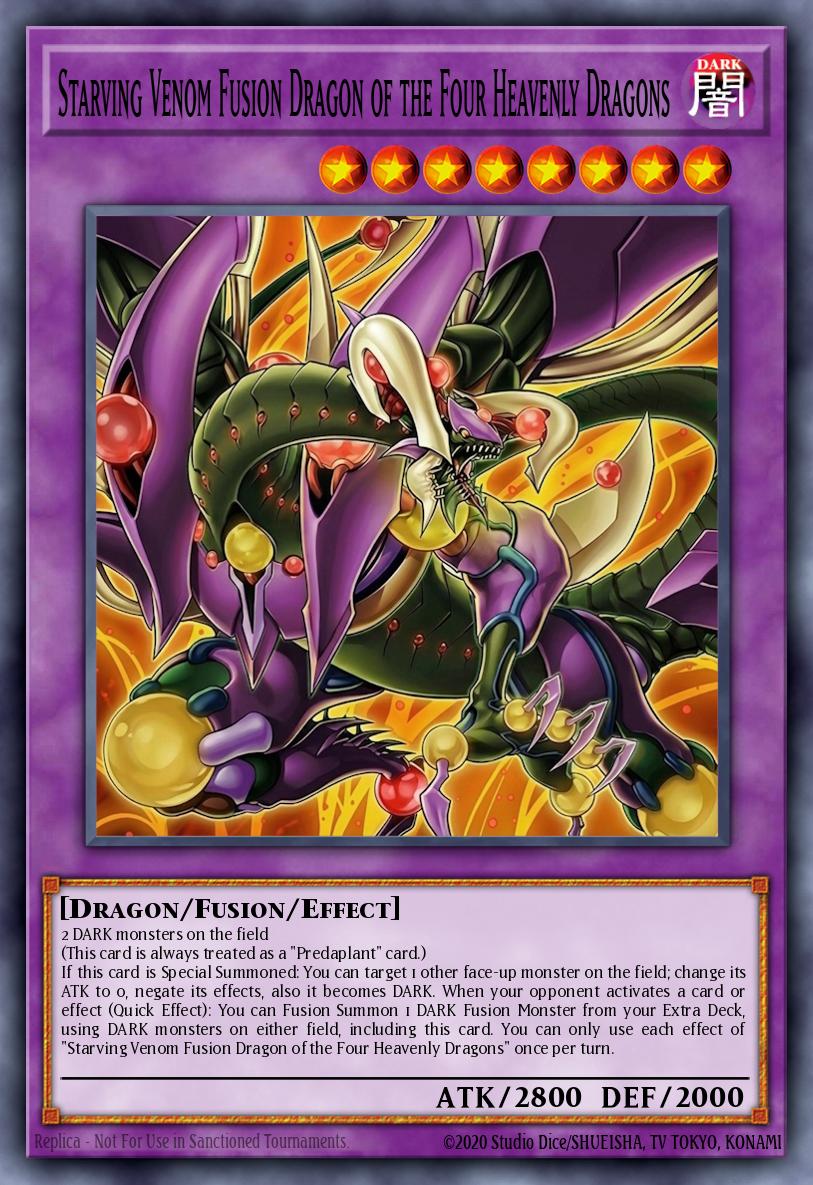 Starving Venom Fusion Dragon, Four Heavenly Dragons