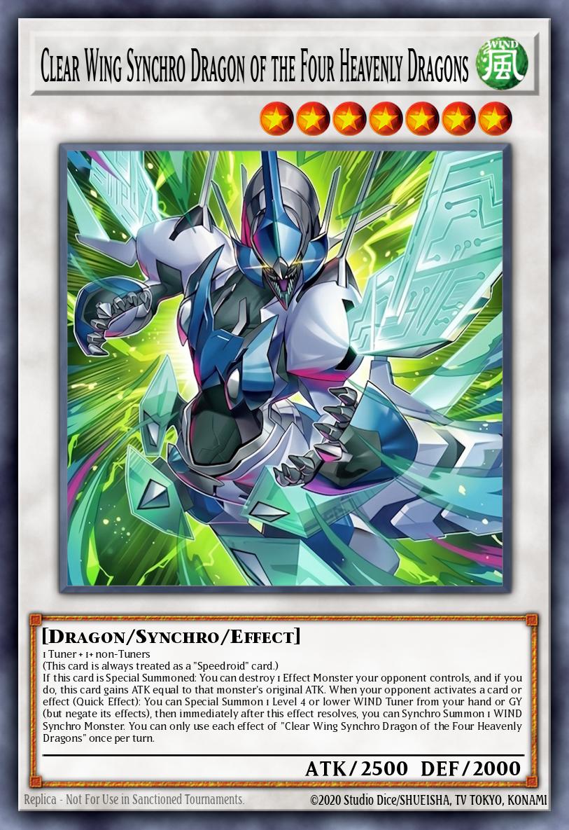 Clear Wing Synchro Dragon, Four Heavenly Dragons