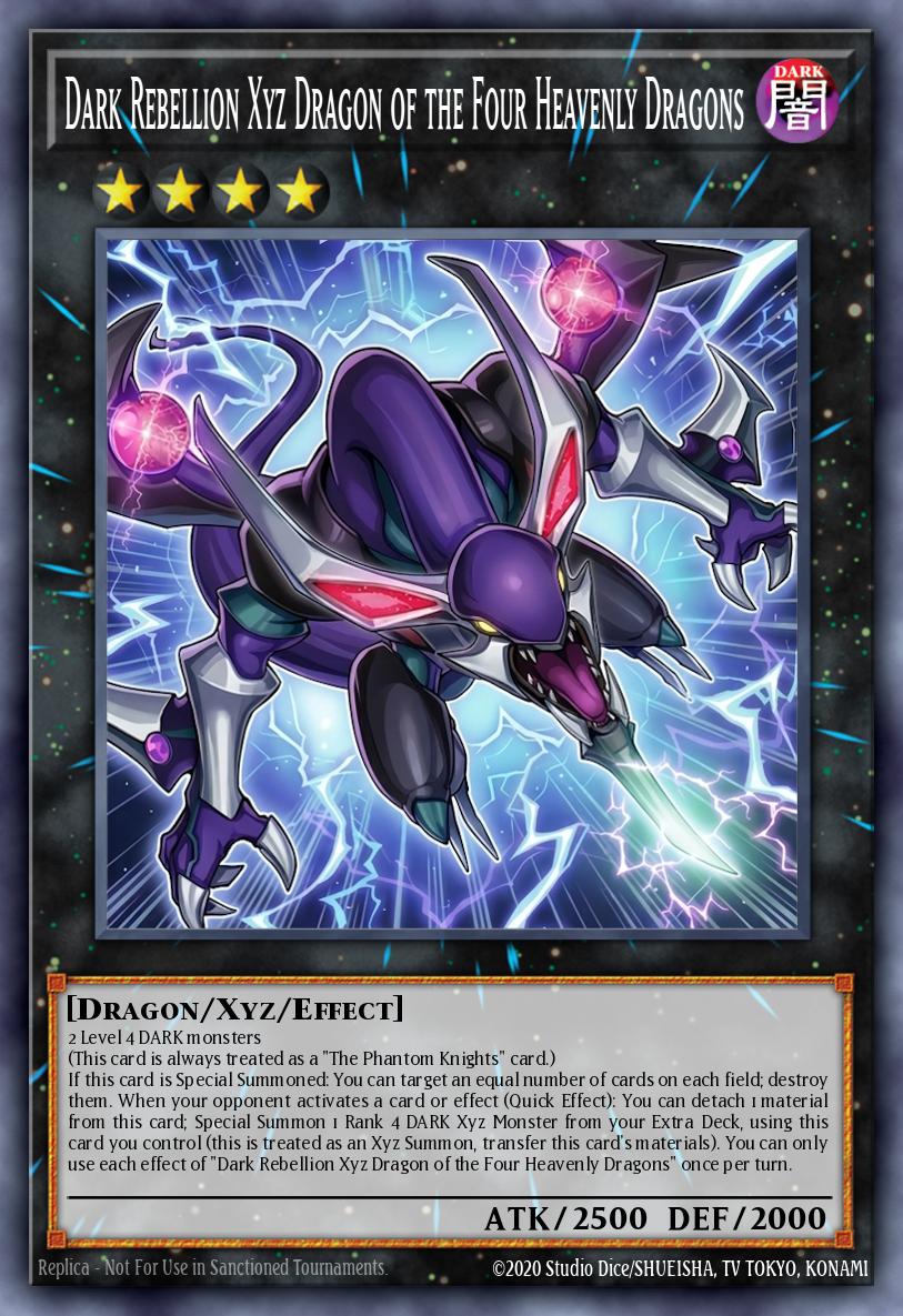 Dark Rebellion Xyz Dragon, Four Heavenly Dragons